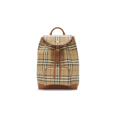 BURBERRY PLAID BACKPACK 81097971 (37*24*13cm)